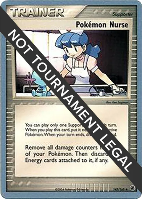 Pokemon Nurse - 2004 Chris Fulop #145/165 Pokémon card from World Championship Decks
