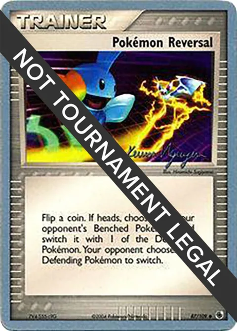 Pokemon Reversal - 2004 Kevin Nguyen #87/109 Pokémon card from World Championship Decks