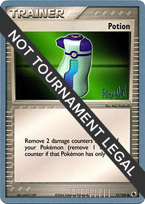 Potion - 2004 Reed Weichler #91/109 Pokémon card from World Championship Decks