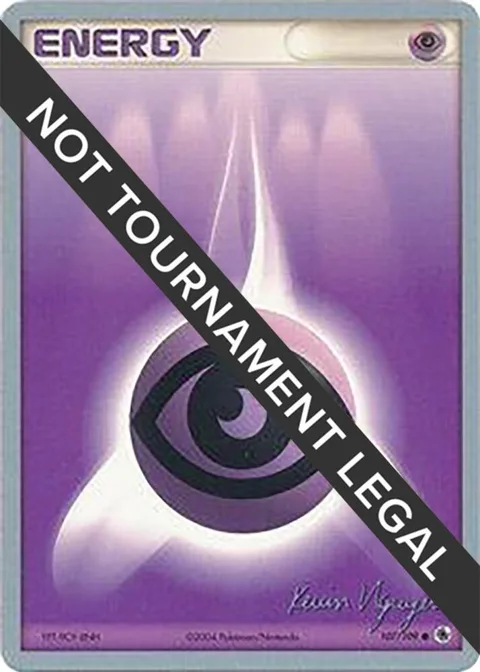 Psychic Energy - 2004 Kevin Nguyen #107/109 Pokémon card from World Championship Decks