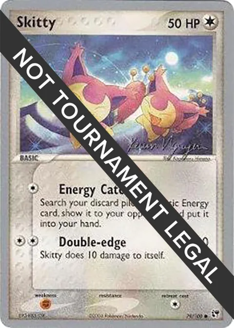 Skitty - 2004 Kevin Nguyen #79/100 Pokémon card from World Championship Decks