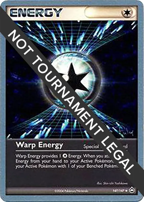 Warp Energy - 2004 Chris Fulop #147/147 Pokémon card from World Championship Decks