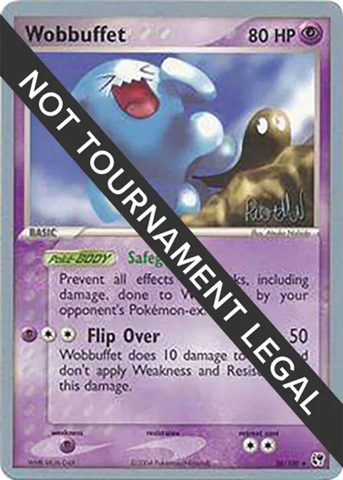 Wobbuffet - 2004 Reed Weichler #26/100 Pokémon card from World Championship Decks