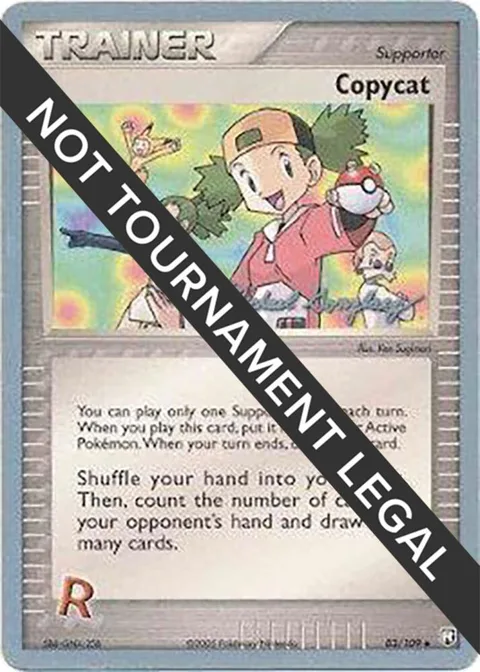 Copycat - 2005 Michael Gonzalez #83/109 Pokémon card from World Championship Decks
