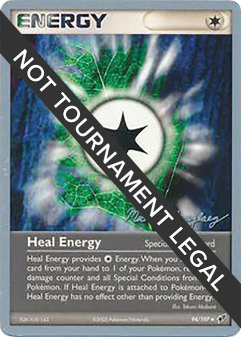 Heal Energy - 2005 Michael Gonzalez #94/107 Pokémon card from World Championship Decks