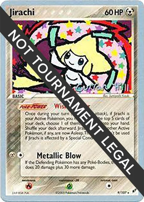 Jirachi - 2005 Curran Hill #9/107 Pokémon card from World Championship Decks