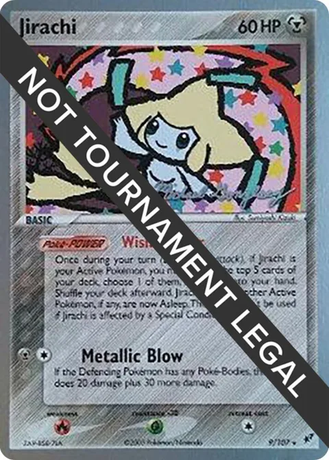 Jirachi - 2005 Michael Gonzalez #9/107 Pokémon card from World Championship Decks