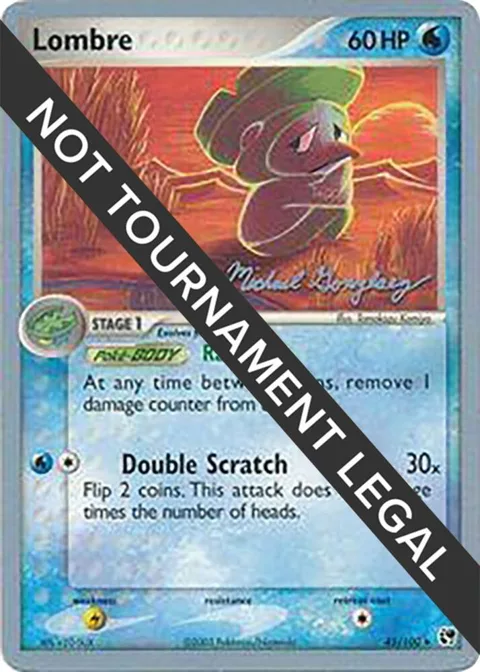 Lombre - 2005 Michael Gonzalez #45/100 Pokémon card from World Championship Decks