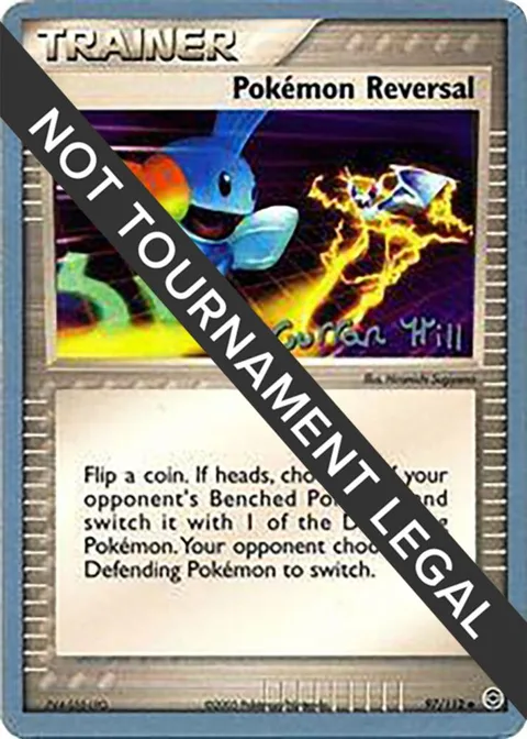 Pokemon Reversal - 2005 Curran Hill #97/112 Pokémon card from World Championship Decks