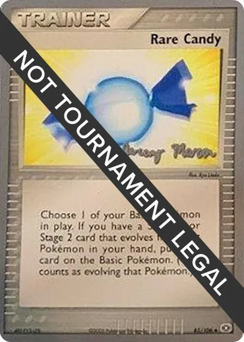 Rare Candy - 2005 Jeremy Maron #83/106 Pokémon card from World Championship Decks