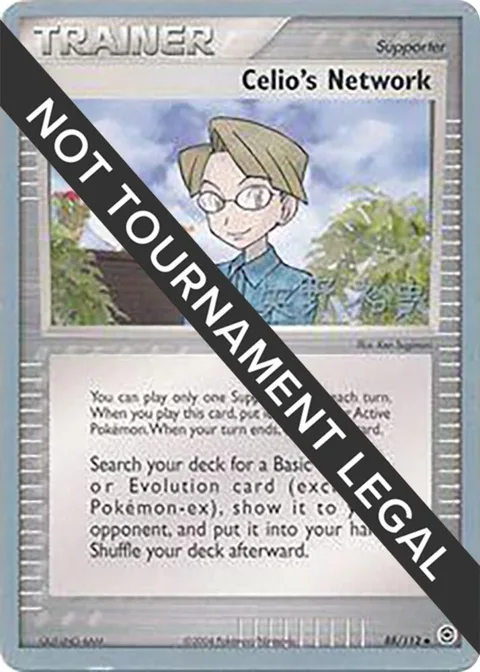 Celio's Network - 2006 Hiroki Yano #88/112 Pokémon card from World Championship Decks