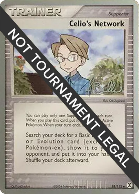 Celio's Network - 2006 Jimmy Ballard #88/112 Pokémon card from World Championship Decks