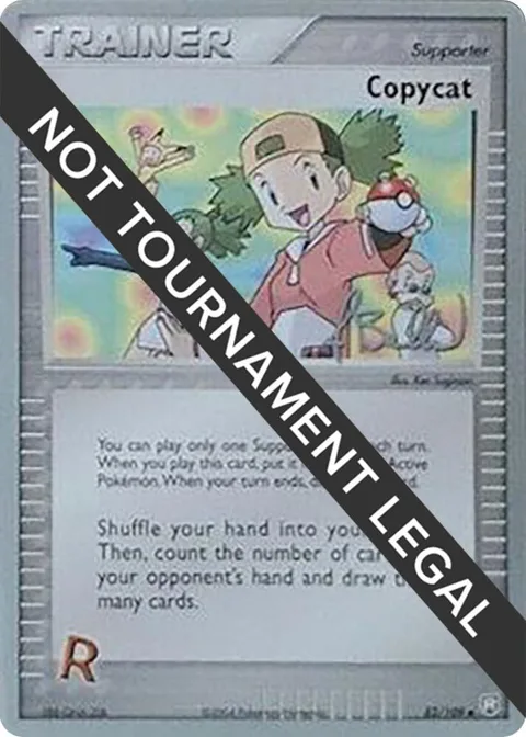 Copycat - 2006 Jimmy Ballard #83/109 Pokémon card from World Championship Decks