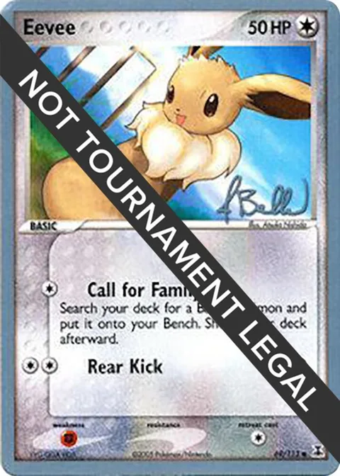 Eevee - 2006 Jimmy Ballard #69/113 Pokémon card from World Championship Decks