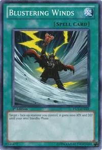 Blustering Winds YS11-EN021 Yu-Gi-Oh card from Starter Deck: Dawn of the Xyz