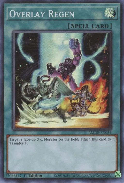 Overlay Regen AMDE-EN056 Yu-Gi-Oh card from Amazing Defenders