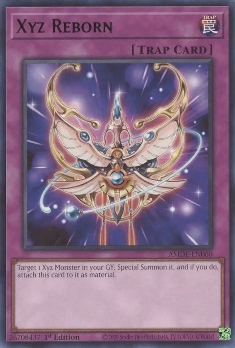 Xyz Reborn AMDE-EN060 Yu-Gi-Oh card from Amazing Defenders