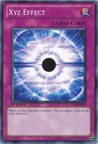 Xyz Effect YS11-EN032 Yu-Gi-Oh card from Starter Deck: Dawn of the Xyz