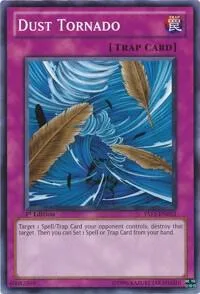 Dust Tornado YS11-EN033 Yu-Gi-Oh card from Starter Deck: Dawn of the Xyz
