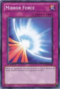 Mirror Force YS11-EN036 Yu-Gi-Oh card from Starter Deck: Dawn of the Xyz