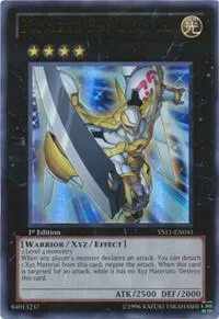 Number 39: Utopia YS11-EN041 Yu-Gi-Oh card from Starter Deck: Dawn of the Xyz