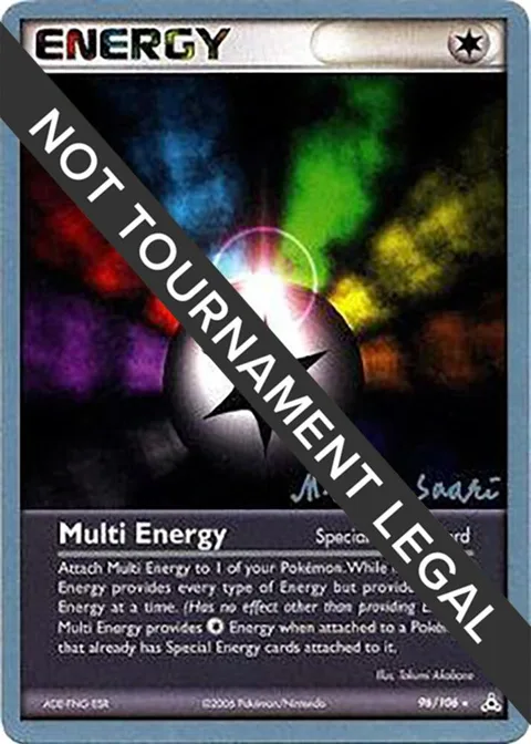 Multi Energy - 2006 Miska Saari #96/110 Pokémon card from World Championship Decks