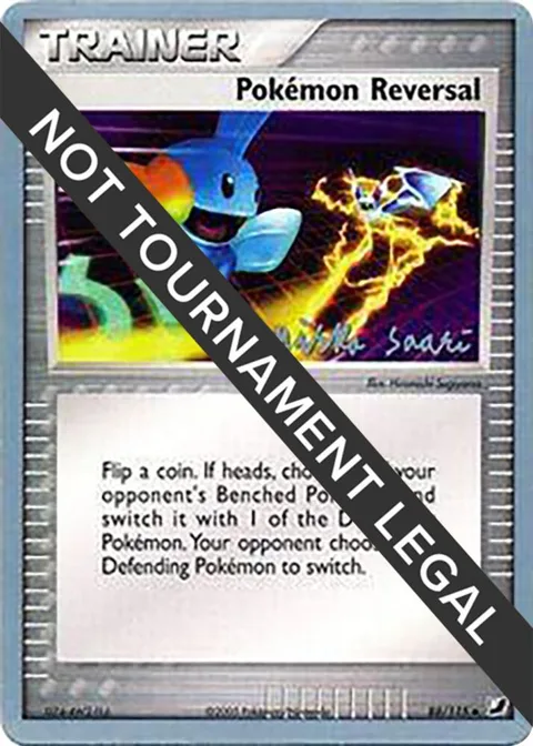 Pokemon Reversal - 2006 Miska Saari #88/115 Pokémon card from World Championship Decks