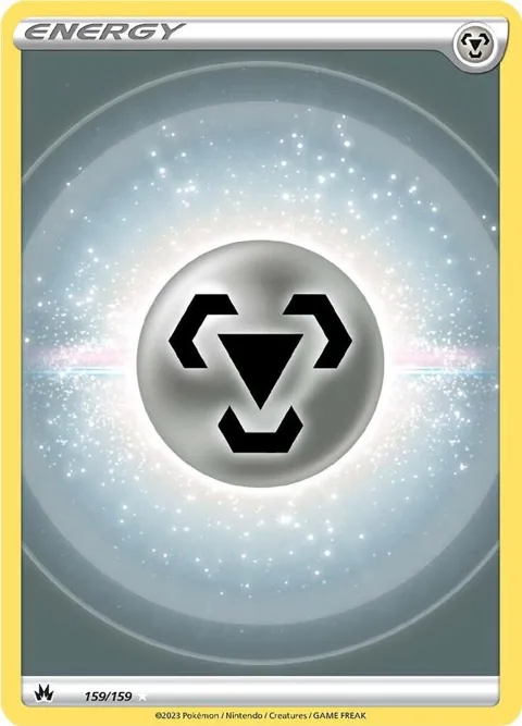Metal Energy Texture Full Art #159/159 Holofoil Pokémon card from Crown Zenith