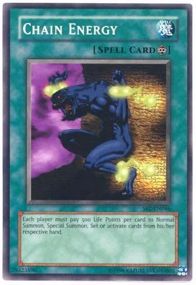 Chain Energy SRL-EN046 Yu-Gi-Oh card from Spell Ruler (Worldwide English)