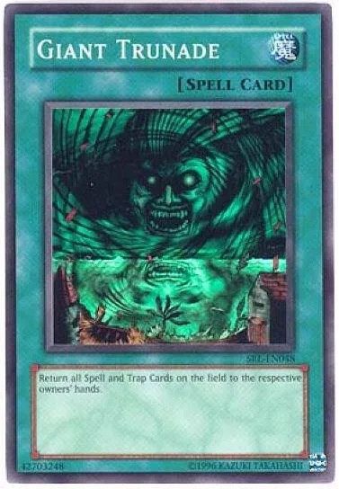 Giant Trunade SRL-EN048 SRL-EN Unlimited Super Rare Yu-Gi-Oh card from Spell Ruler (Worldwide English)