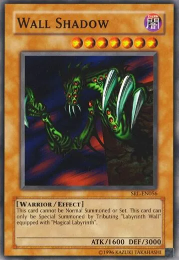 Wall Shadow SRL-EN056 Yu-Gi-Oh card from Spell Ruler (Worldwide English)