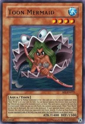 Toon Mermaid SRL-EN072 SRL-EN Unlimited Ultra Rare Yu-Gi-Oh card from Spell Ruler (Worldwide English)