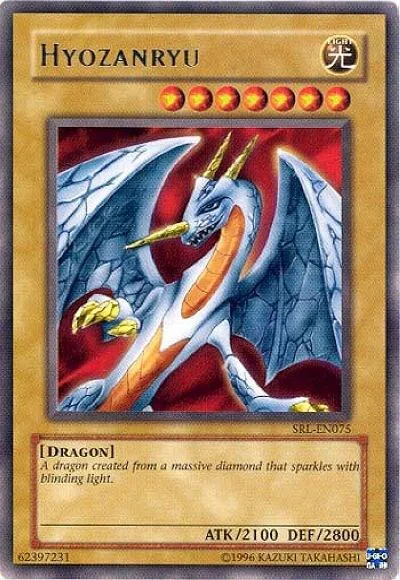 Hyozanryu SRL-EN075 Yu-Gi-Oh card from Spell Ruler (Worldwide English)