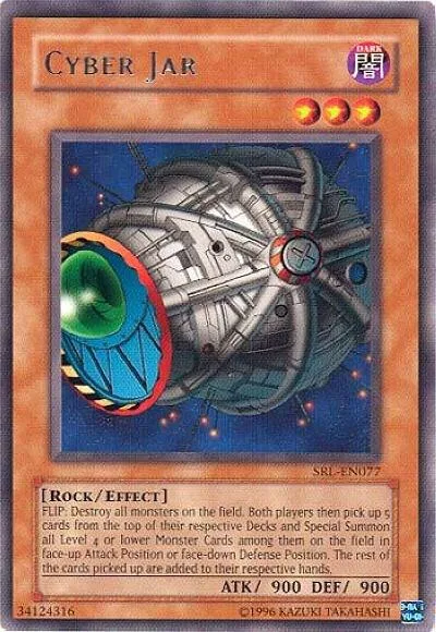 Cyber Jar SRL-EN077 SRL-EN Unlimited Rare Yu-Gi-Oh card from Spell Ruler (Worldwide English)