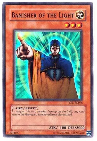 Banisher of the Light SRL-EN078 SRL-EN Unlimited Super Rare Yu-Gi-Oh card from Spell Ruler (Worldwide English)