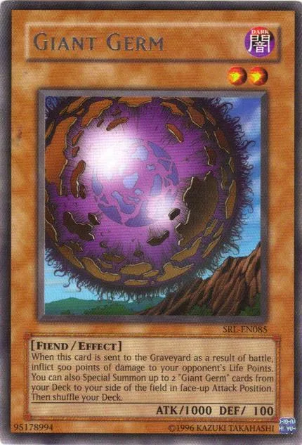 Giant Germ SRL-EN085 SRL-EN Unlimited Rare Yu-Gi-Oh card from Spell Ruler (Worldwide English)