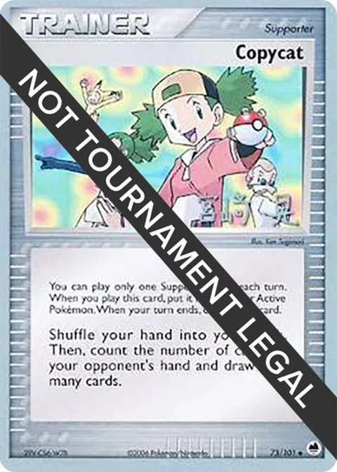 Copycat - 2007 Akira Miyazaki #73/101 Pokémon card from World Championship Decks