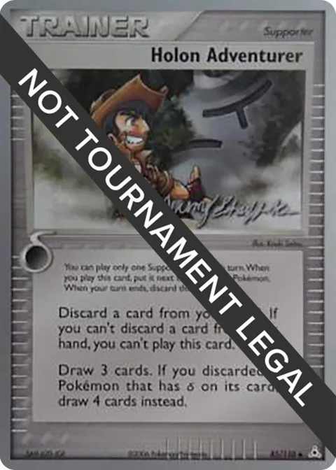 Holon Adventurer - 2007 Jeremy Scharff-Kim #85/110 Pokémon card from World Championship Decks