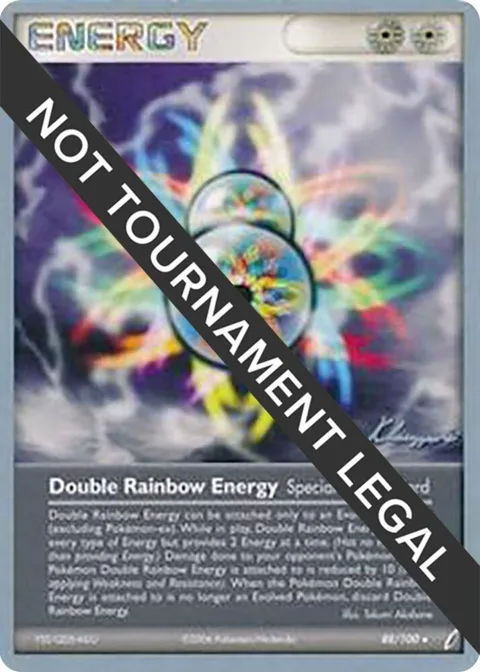 Double Rainbow Energy - 2008 Jason Klaczynski #88/100 Pokémon card from World Championship Decks