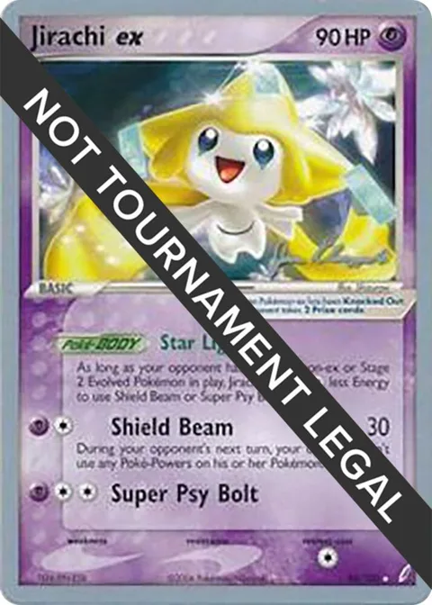 Jirachi ex - 2008 Jason Klaczynski #94/100 Pokémon card from World Championship Decks