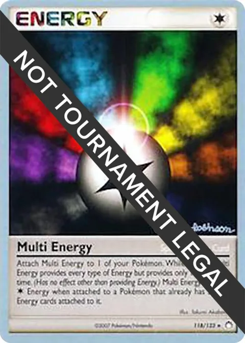 Multi Energy - 2008 Tristan Robinson #118/123 Pokémon card from World Championship Decks