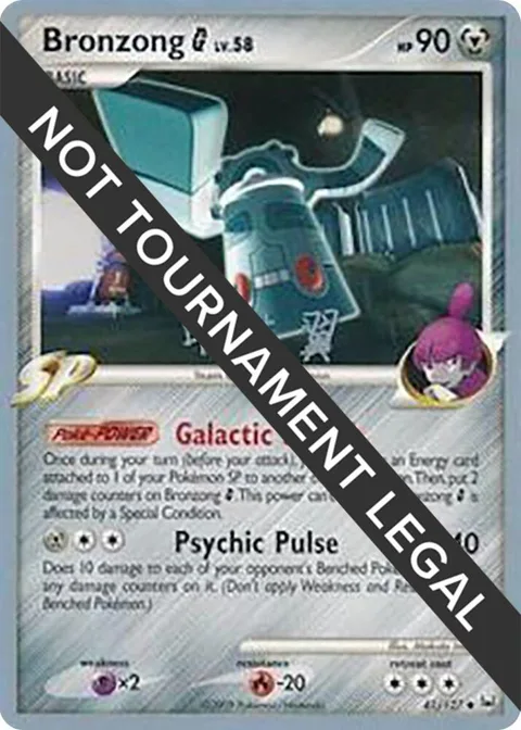 Bronzong G - 2009 Tsubasa Nakamura #41/127 Pokémon card from World Championship Decks