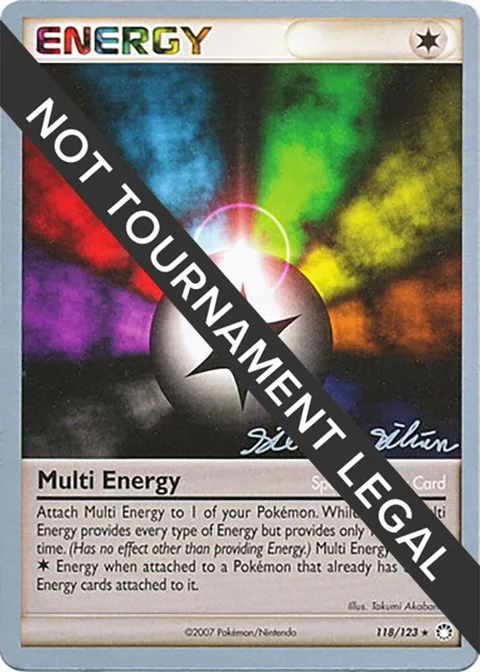 Multi Energy - 2009 Stephen Silvestro #118/123 Pokémon card from World Championship Decks