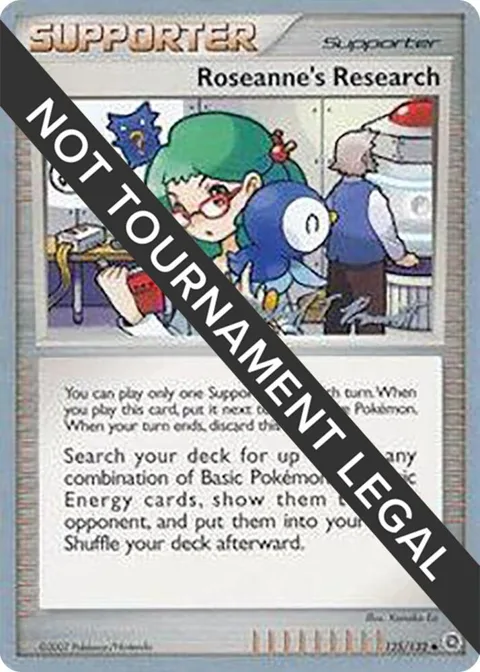 Roseanne's Research - 2010 Michael Pramawat #125/132 Pokémon card from World Championship Decks