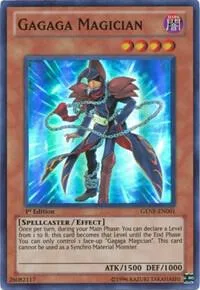 Gagaga Magician GENF-EN001 Unlimited Yu-Gi-Oh card from Generation Force