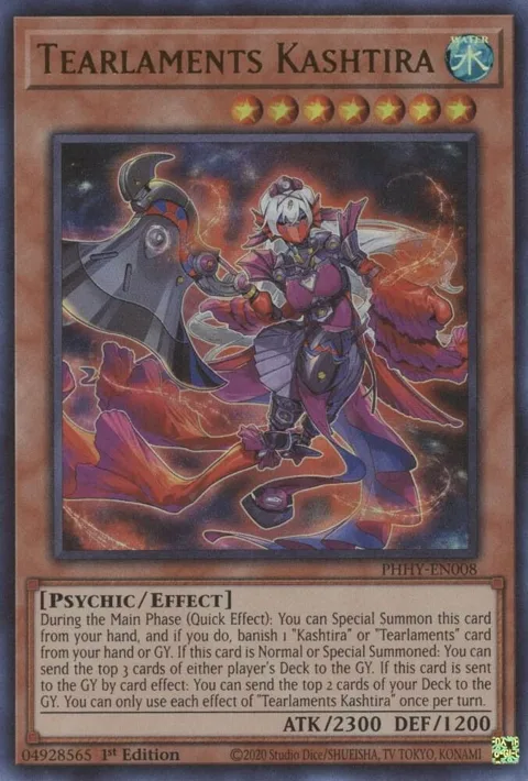 Tearlaments Kashtira PHHY-EN008 Yu-Gi-Oh card from Photon Hypernova