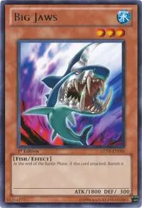 Big Jaws GENF-EN005 1st Edition Yu-Gi-Oh card from Generation Force