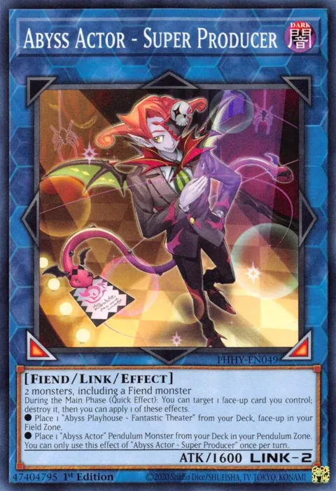 Abyss Actor - Super Producer PHHY-EN049 Yu-Gi-Oh card from Photon Hypernova