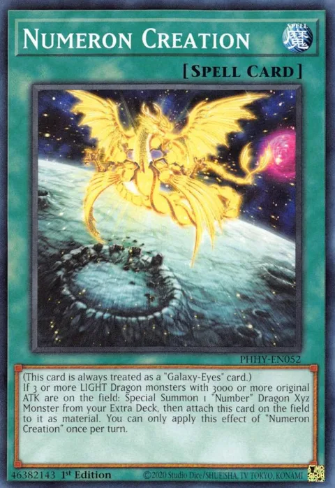 Numeron Creation PHHY-EN052 Yu-Gi-Oh card from Photon Hypernova