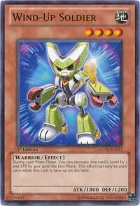 Wind-Up Soldier GENF-EN013 1st Edition Yu-Gi-Oh card from Generation Force